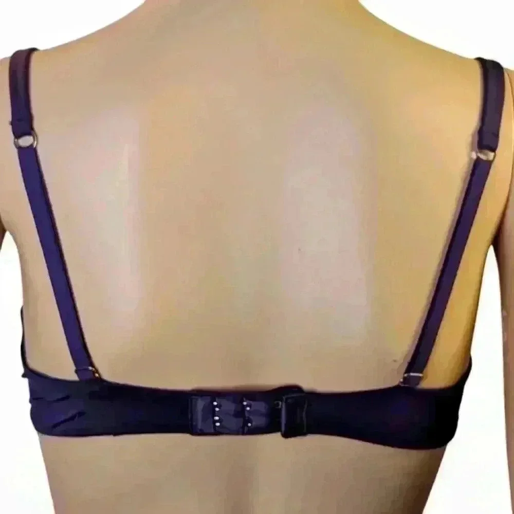 Montelle Intimates Tshirt Bra 34C Purple - Picture 3 of 4